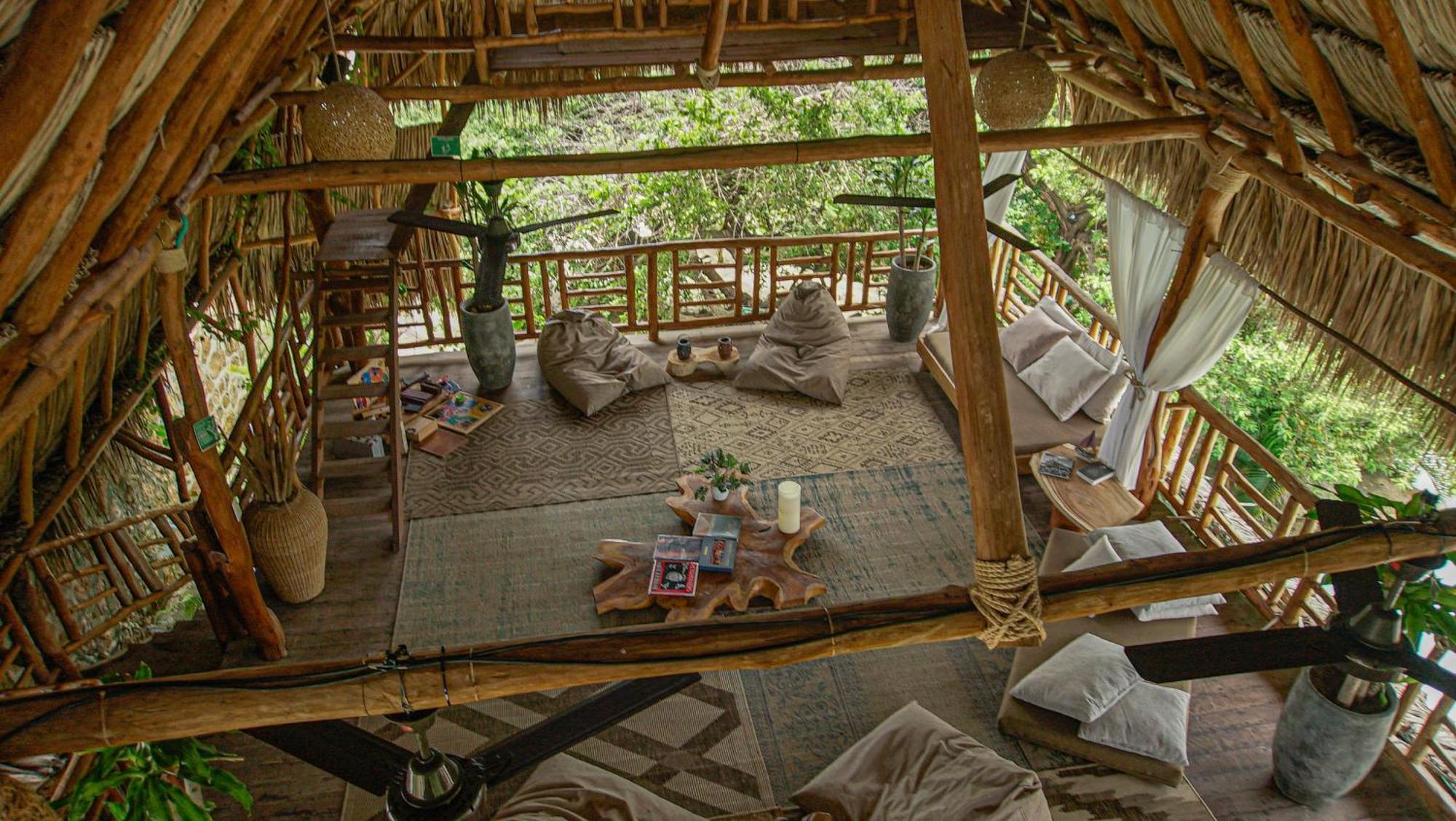 Eco Xata Hotel Santa Veronica Bagian luar foto