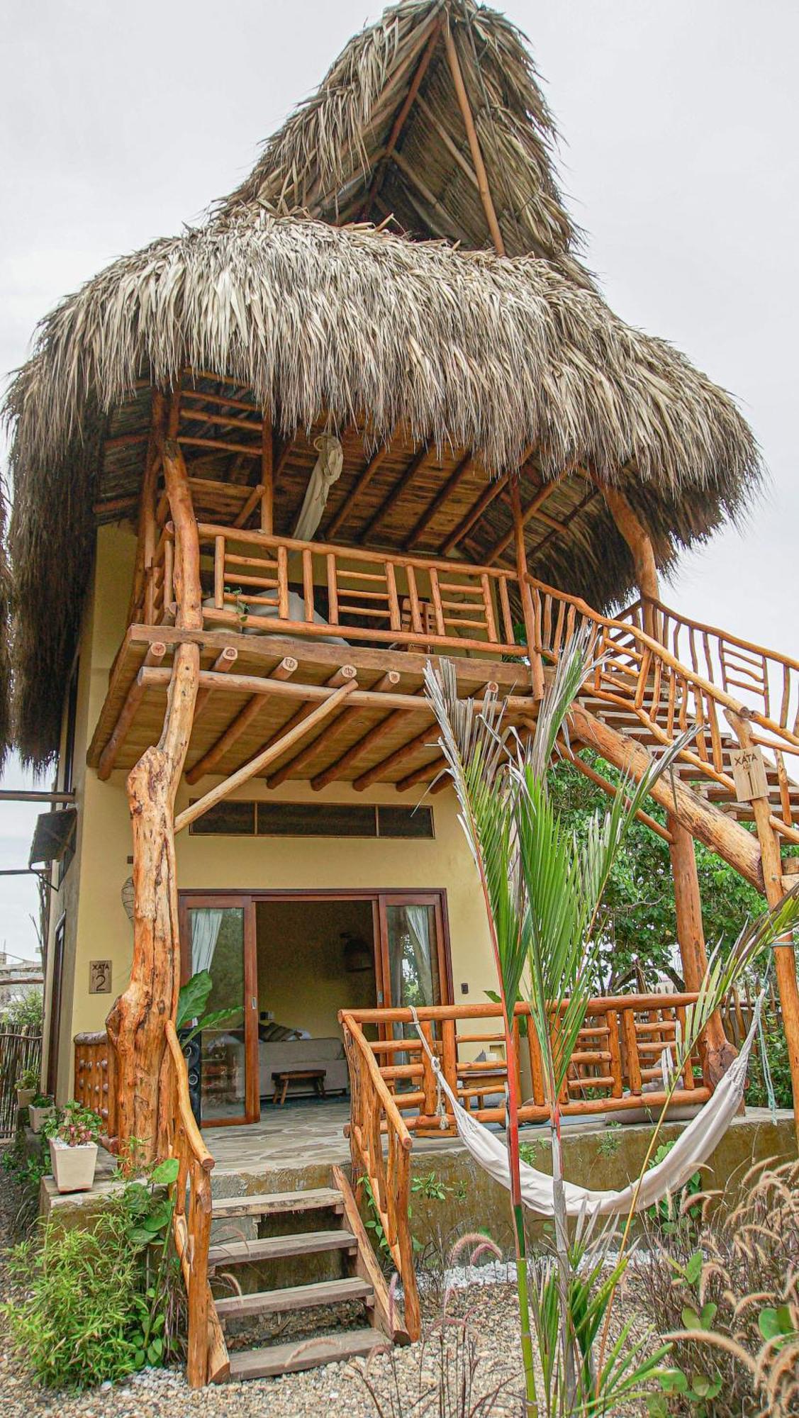 Eco Xata Hotel Santa Veronica Bagian luar foto
