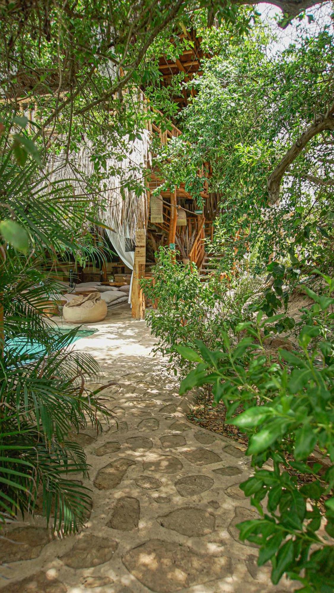 Eco Xata Hotel Santa Veronica Bagian luar foto