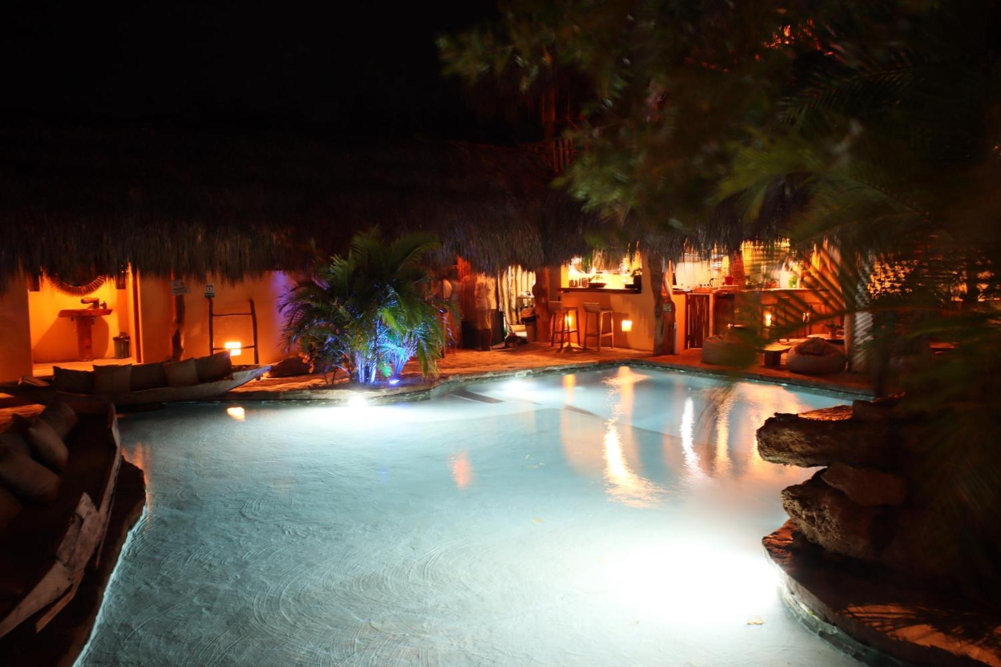 Eco Xata Hotel Santa Veronica Bagian luar foto