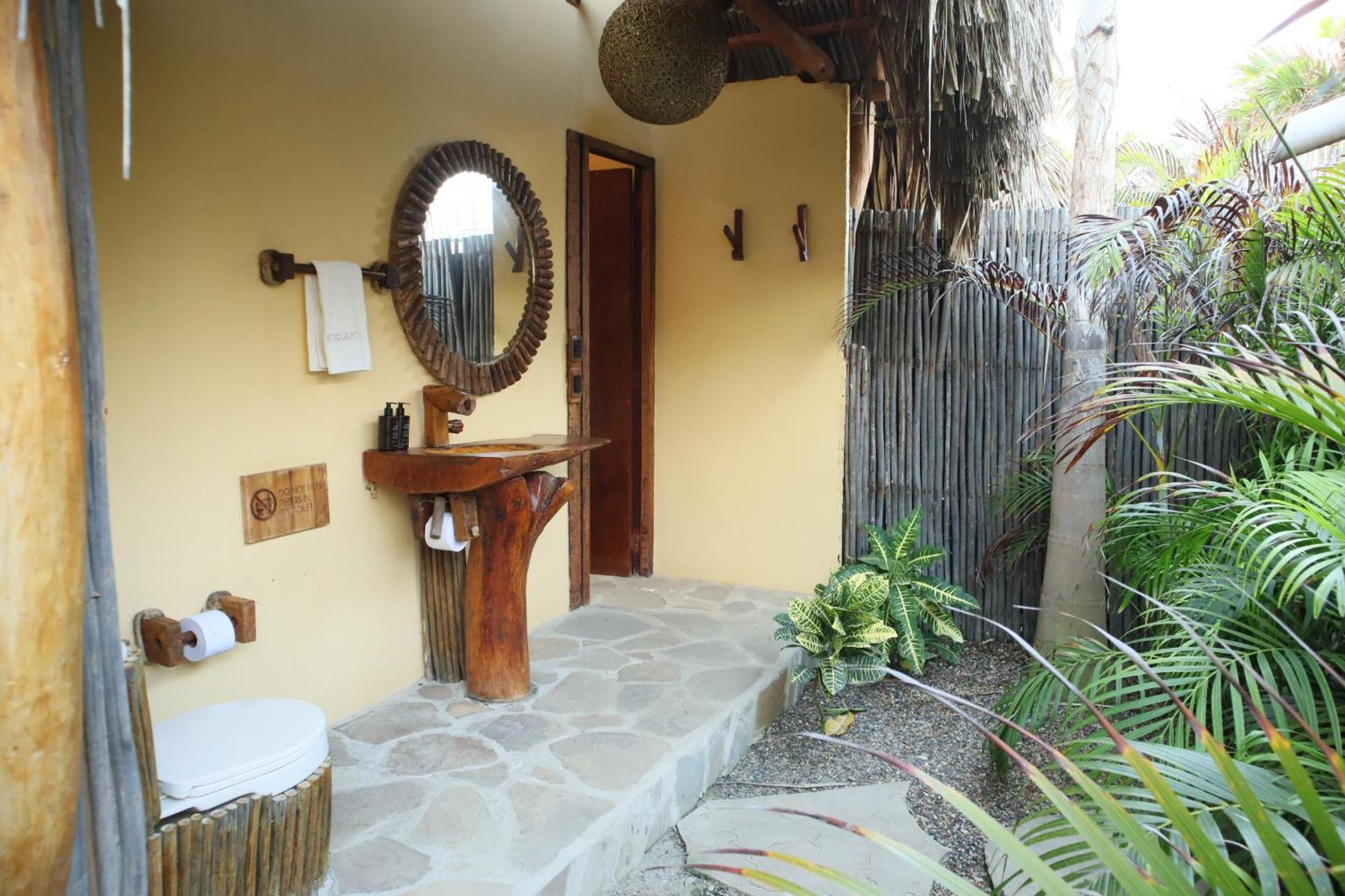 Eco Xata Hotel Santa Veronica Bagian luar foto